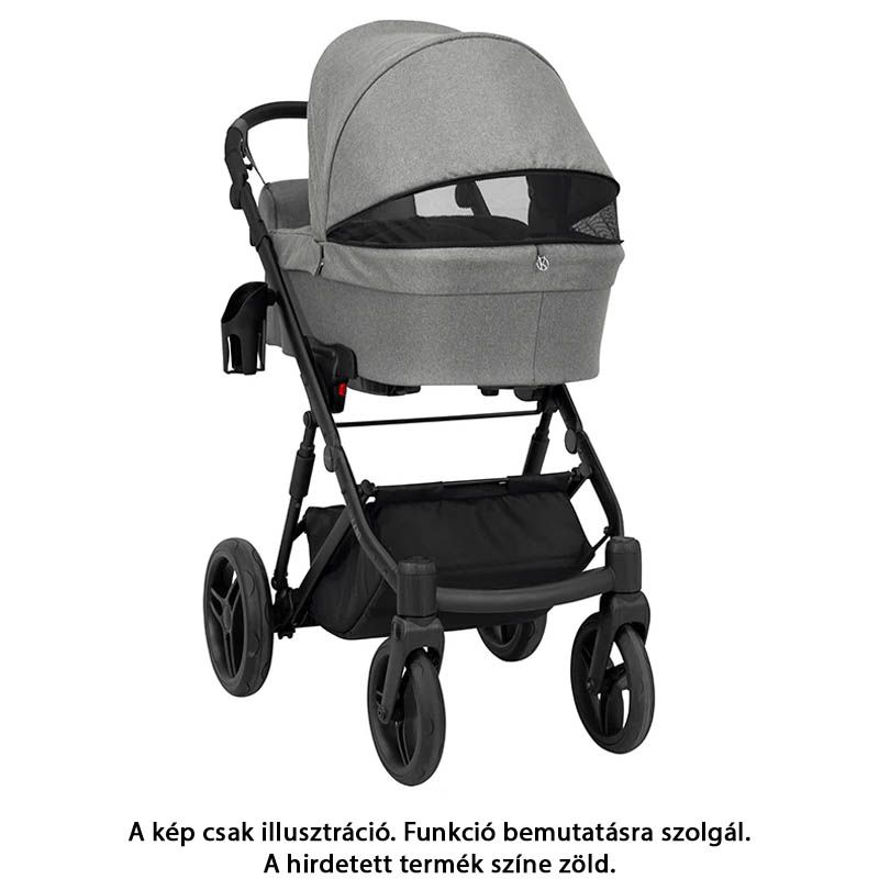 Kunert Lazzio multifunkciós babakocsi - zöld 0M+