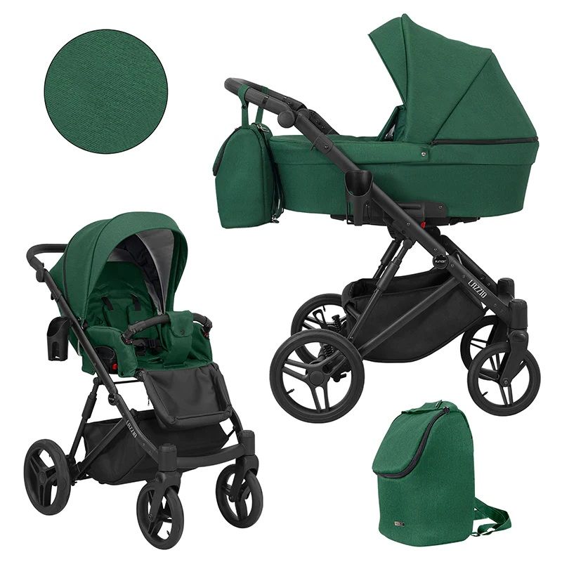 Kunert Lazzio multifunkciós babakocsi - zöld 0M+