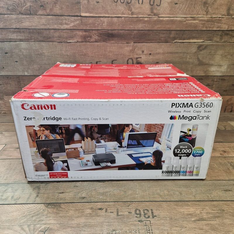 Canon PIXMA G3560 újratölthető színes tintasugaras nyomtató, wifi (4468C006AA)