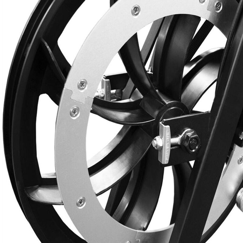 Fitfiu Fitness RA-100 összecsukható evezőpad, légellenállással, 110kg - fekete