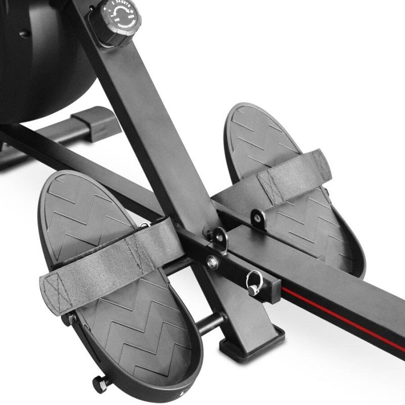 Fitfiu Fitness RA-100 összecsukható evezőpad, légellenállással, 110kg - fekete