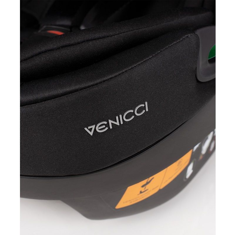 Venicci Engo babahordozó 0-13kg (40-87cm), isofix talppal együtt - fekete