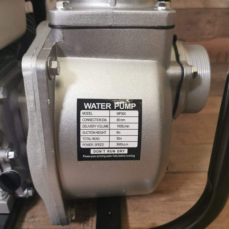 MP30X robbanómotoros tisztavíz szivattyú, 6.5LE, 60000l/h - min. szállítássérült