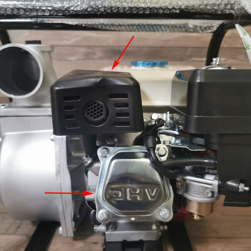 MP30X robbanómotoros tisztavíz szivattyú, 6.5LE, 60000l/h - min. szállítássérült