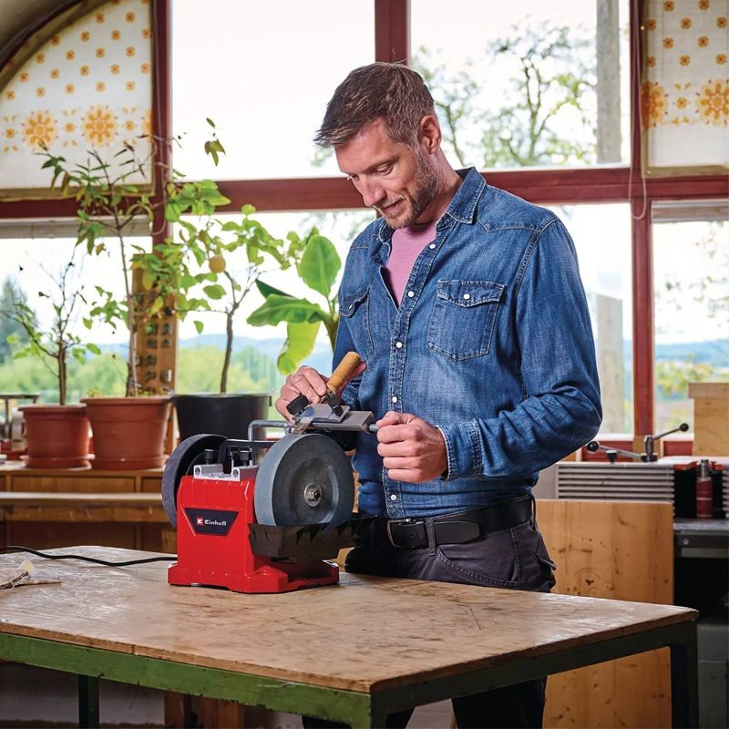 Einhell TC-WG 200 kétkorongos nedves köszörű, 125W (4418008) - használt